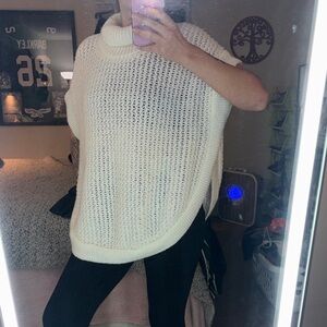 Lauren Conrad Cozy Cream Knit Sweater